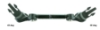 Picture of Pair of ADM Night Use AFOs and Spring Assist Articulating Dobbs ADM Bar