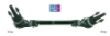 Picture of Pair of ADM Night Use AFOs and Spring Assist Articulating Dobbs ADM Bar