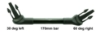 Picture of Pair of ADM Night Use AFOs and Fixed Dobbs External Rotation Bar